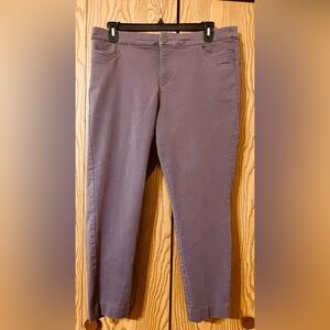 Marked down! CJ Banks 14 Average Lilac Jeans